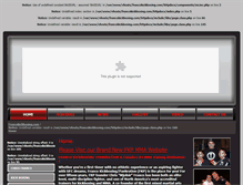 Tablet Screenshot of francokickboxing.com